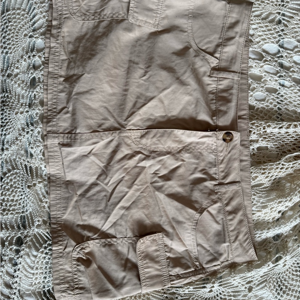 H&M Beige Mini Skirt